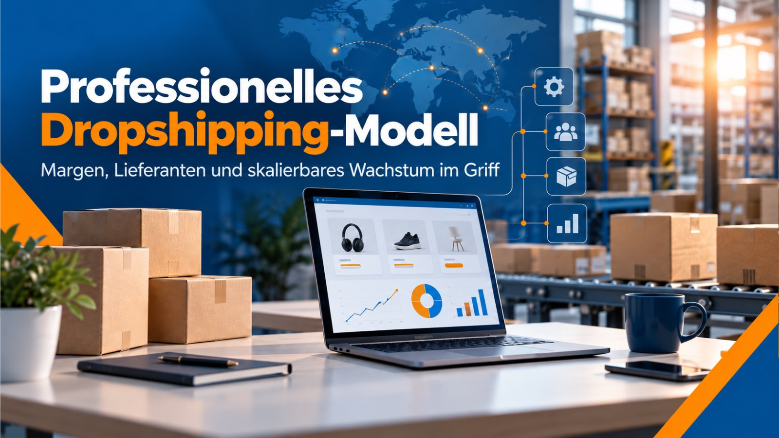 Professionelles Dropshipping-Modell mit Lieferantensteuerung, Margenmanagement, Automatisierung und skalierbarem E-Commerce-Wachstum