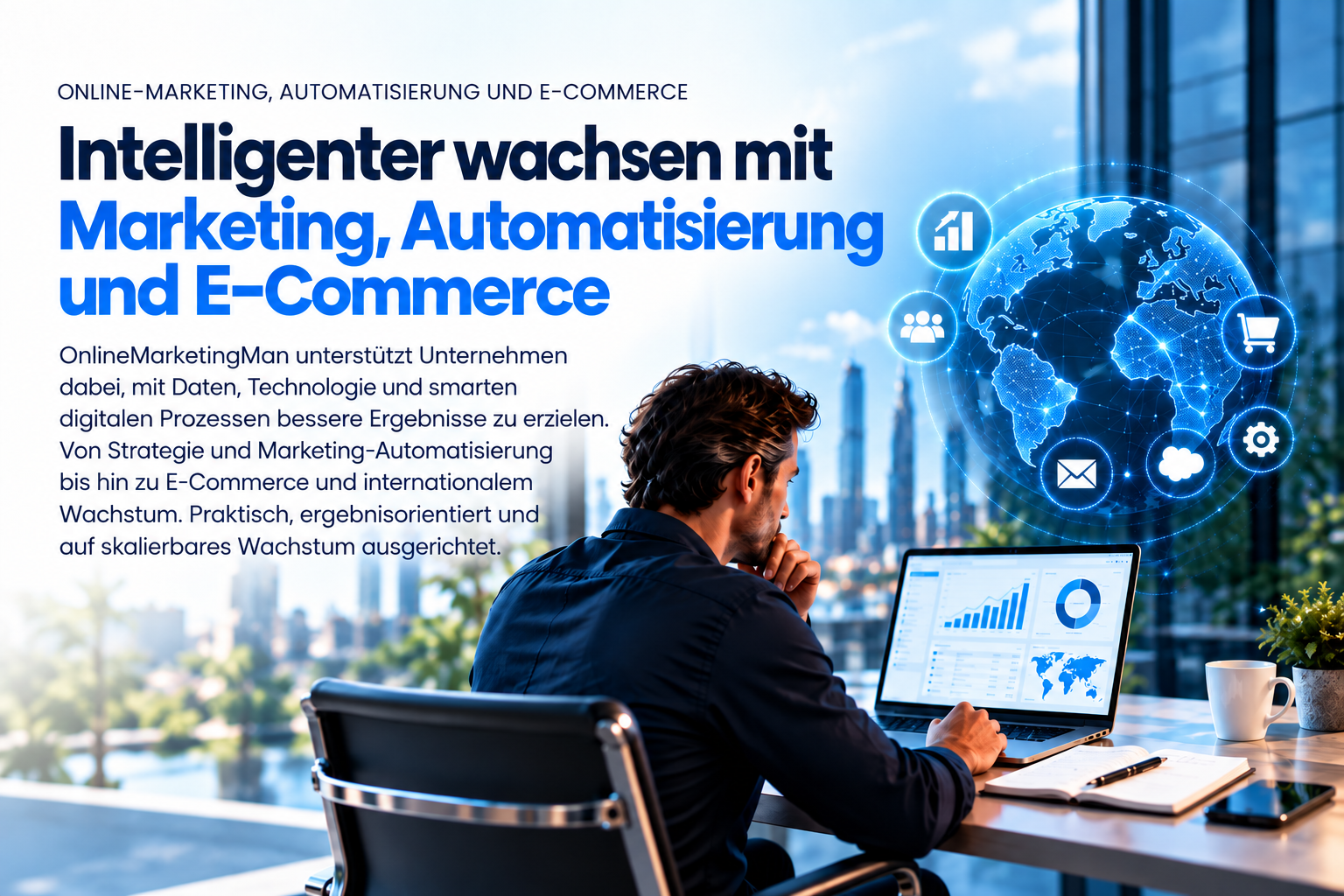 Intelligenter wachsen mit Marketing, Automatisierung und E-Commerce bei OnlineMarketingMan